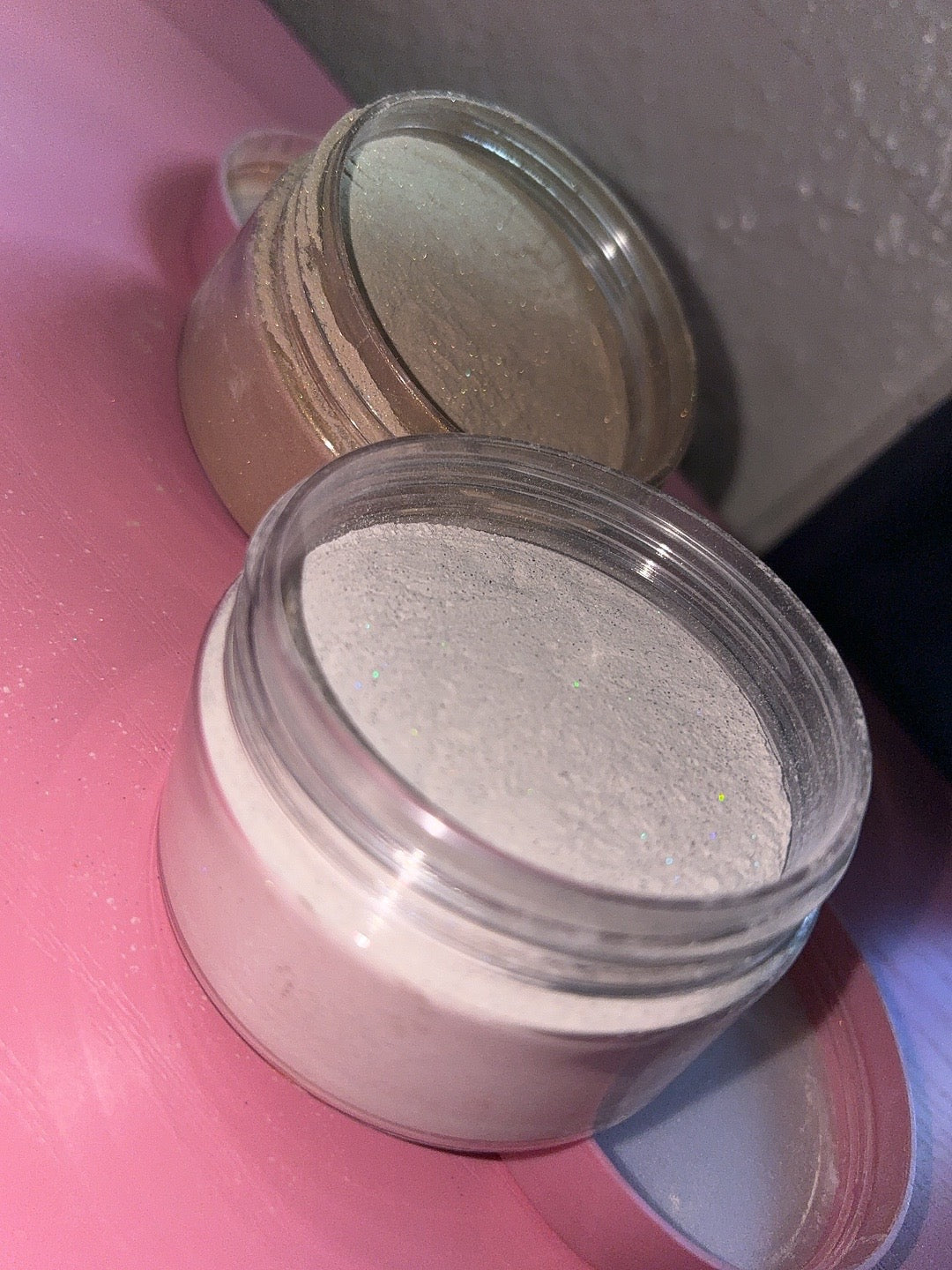 Vegan glitter Setting Powder